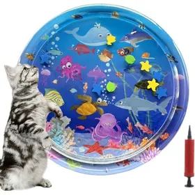 Meilleurs prix pour Tapis aquatique chat – Design pliable multifonction – Bain & jeu – 50 cm