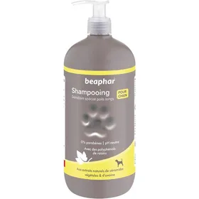 Comparer les prix de Shampoing Premium démêlant pour Chien aux Poils Longs-Aux extraits naturels de céramides végétales&d’Avoine-Démêle et nourrit-750ML