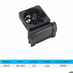 Comparer les prix de Ventilateur de refroidissement daquarium - PZCC - Mini - Vitesse dair réglable - WW-F1 One Head