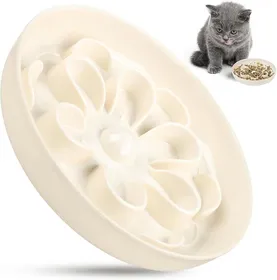 Comparer les prix de Gamelle Anti Glouton Chat ou Chien Gamelle Chat Florale pour Alimentation Lente Gamelle pour Chien Anti Glouton pour Animaux