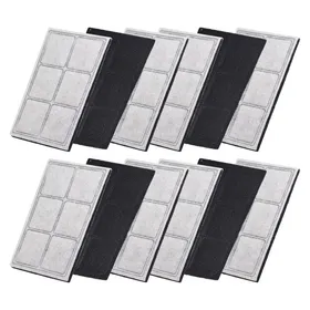 Comparer les prix de 12 PCS Filtres de remplacement compatibles avec la fontaine à eau pour chats Drinkwell Platinum