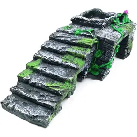 Meilleurs prix pour 1 Rampe tortueRésineAntidérapante24x9x9 cmDurableAquarium .