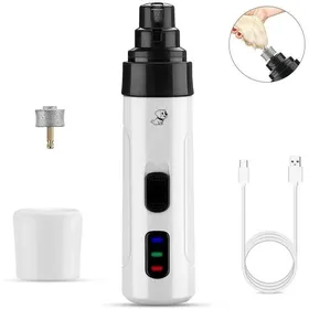 Meilleurs prix pour Coupe Ongle Chien Electrique Lime Ongle pour Chat Chien Petit Animal Coupe Ongle Electrique 2 Vitesses USB couleurs mu COUPE ONGLES
