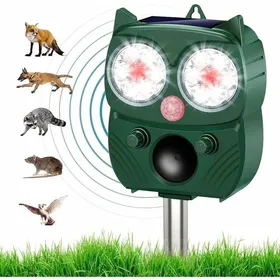 Meilleurs prix pour Répulsif Chat Exterieur, Ultrason Chat, Repulsif Chien, Charge Solaire,Chargement USB Prévenir Les Chiens et Les Chats, Les Oise