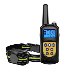 Meilleurs prix pour Collier de Dressage pour Chien - - Rechargeable - 3 Modes - Télécommande 600M - Imperméable IPX7 YYV