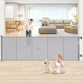 Comparer les prix de Barrière Sécurité pour Chien 1 5M 3M Barriere de Securite Retractable avec Renforcement en Fibre de Verre pour et Gris#3 PARE-CHIEN