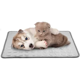 Meilleurs prix pour Tapis Rafraîchissant Chien Chat Tapis Fraîcheur Respirant Effet Glacé pour Chien et Chat Petite Moyenne Taille