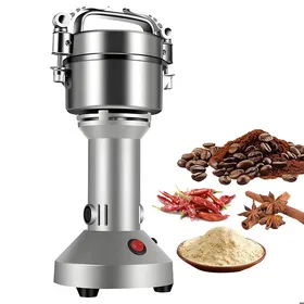 Meilleurs prix pour Moulin à grains électrique inoxydable de 150 g 1400 W finesse réglable de 50 à 300 mesh protection contre les surcharges.
