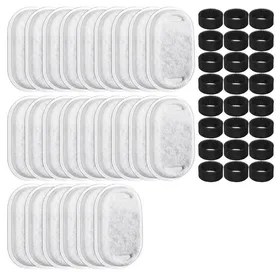 Meilleurs prix pour Paquet de 48Filtres de Fontaine à Eau pour Chat, Filtres de Remplacement pour Fontaine à Chat pour Fontaine à Eau pour Animaux de