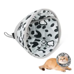 Comparer les prix de Colerette chat anti-lechage réglable doux confortable après chirurgie anti-grattage protection QIEDOVIEY