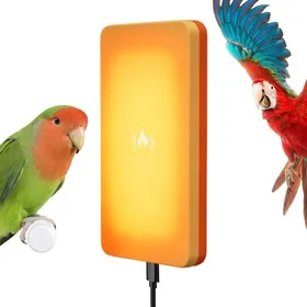 Meilleurs prix pour Chauffe-Oiseau Chauffante À Température Constante Chauffage Anti-Morsure Pour Cage À Oiseaux pour Volaille Extérieur Hiver Bain Poul