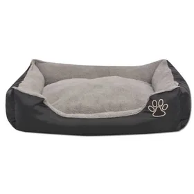Comparer les prix de RemiseLit pour chiens - Animaux - avec coussin rembourré Taille S Noir JILIMAISON2025 8919387