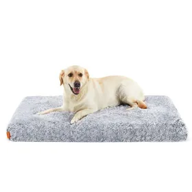 Meilleurs prix pour Panier Pour Chien, Mousse Alvéolée, Housse Amovible Et Lavable, Taille Xxl Pour Chiens De Grande Taille, 122 X 74 X 10 Cm, Gris Ombré