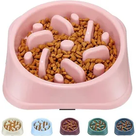 Meilleurs prix pour Gamelles pour petits chiens à alimentation lente gamelles antidérapantes gamelles interactives anti-ballonnements Pink