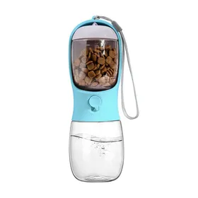 Comparer les prix de Bouteille deau pour chien - Phoesky - 3 en 1 - 550 ml - 100 g de nourriture - 27x8x8 cm - Verrouillage anti-fuite