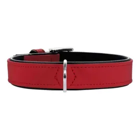 Comparer les prix de Collier Hunter - 47770 - Collier de chien Softie rouge 28-38cm