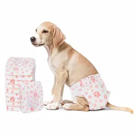 Comparer les prix de PROMOTION Couche jetable pour chienne 30 pcs Blanc M 801380