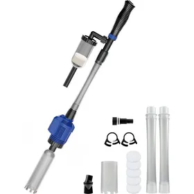 Comparer les prix de Aspirateur automatique daquarium 3 en 1 nettoyeur de gravier avec éponge filtrante aspirateur de gravier électrique pour