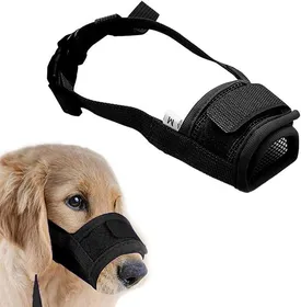 Meilleurs prix pour Muselire souple et rglable pour chiens de petite moyenne et grande taille muselire dentranement en maille are Label