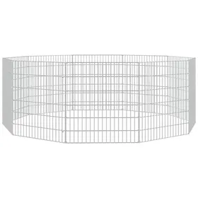 Comparer les prix de Meilleures Poulailler-Enclos-Cage d'animaux - en liberté 10 panneaux 54x60 cm fer galvanisé SSD4874891
