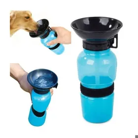 Comparer les prix de Un produit de qualité- Bouteille deau pour Chien - Gourde de Voyage - 05L - Bol intégré - Utilisation extérieure GOUPILLON