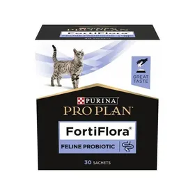 Comparer les prix de Purina Pro Plan Fortiflora Complément Probiotique Félin pour Chat 30 sachets de 1g Santé Digestive et Équilibre Intestinal
