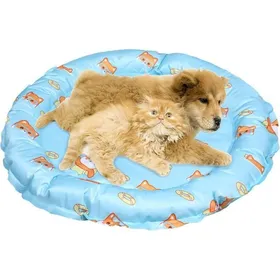 Meilleurs prix pour Tapis Rafraîchissant pour Chien/Chat – Gel Non-Toxique Auto-Refroidissant Anti-Rayure 42 cm Bleu