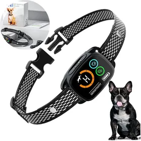 Meilleurs prix pour Collier Anti Aboiement ChiensModes Son/Vibration/Vibration Forte Détection Intelligente des Aboiements Rechargeable serré