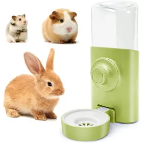 Comparer les prix de Distributeur deau automatique pour lapin 600 ml à suspendre pour lapin chinchilla hérisson écureuil furet vert