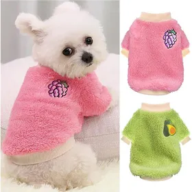 Meilleurs prix pour S-Lot de 2 pulls en laine pour petits chiens parfaits pour lhiver - Pulls chauds et mignons en maille pour chiennes taille S