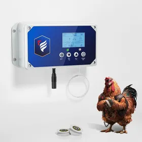 Comparer les prix de TTLIFE Porte Automatique Poulailleravec 2 Télécommandesavec Capteur de Lumière Porte De Poulailler Automatique à Induction à Pile