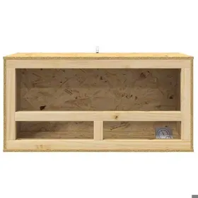 Comparer les prix de NEUF Terrarium Marron 80 x 40 x 40cm OSB FR00_11214296329