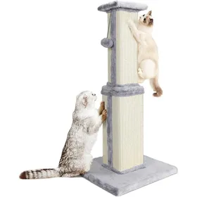 Meilleurs prix pour Arbre À Chat 80 Cm De Haut Tronc À Griffer Pour Chats De Taille Moyenne Et Petite Tronc En Sisal Naturel Avec Balle En