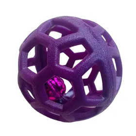 Comparer les prix de Jouet à boule creuse pour chien violet, amusant, interactif, résistant aux morsures, jouet à mâcher pour animaux de compagnie, pour