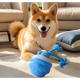 Comparer les prix de Jouets interactifs pour chiens - jouets de divertissement intelligents-balle roulante activée par le mouvement-pour tous les chiens