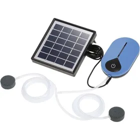 Comparer les prix de Aérateur Solaire de Bassin 15W 6V 05 L/Min - 09 L/Min Pompe à Oxygène Solaire Enfichable 3600 mAh Aérateur dAquarium Sile