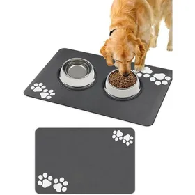 Comparer les prix de Tapis De Nourriture pour Chien Tapis De Gamelle Absorbant pour Les Sols Tapis De Nourriture pour Chien Chat Animal (40 * 60cm Label