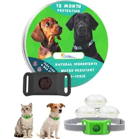 Meilleurs prix pour Collier Baupaw - Collier Naturel pour Chien avec 3 Capsules Remplaçables Et Colliers Ajustable Facile à Porter (Noir)