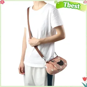 Comparer les prix de Sac de transport - TBEST - Porte-hamster - Flanelle café - Fenêtre grillagée - Bandoulière & lavable
