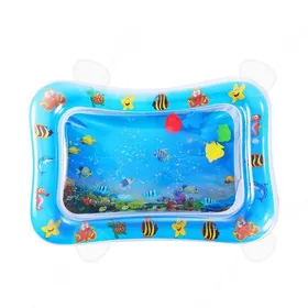 Comparer les prix de C Tapis d'eau pour chat 69x50x8cm tapis de jeu sensoriel aquatique pour chats et chiens tapis de jeu d'eau épais thème du monde