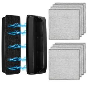 Meilleurs prix pour Nettoyeur magnétique pour aquarium éponge pour vitres daquarium 8 chiffons nettoyageConvient pour nettoyer les aquariums vitres