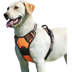 Comparer les prix de Harnais anti-traction pour chien - PZCC - Réfléchissant - Réglable - Facile à mettre - Poignée de contrôle - Respirant