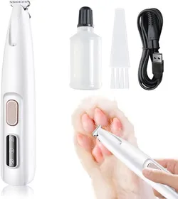 Comparer les prix de Tondeuse pour animaux de compagnie, étanche,avec lumière LED, Tondeuse pour pattes d'animaux pour pattes, yeux, oreilles, blanc