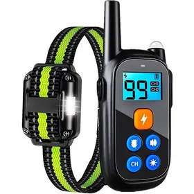 Meilleurs prix pour INN Collier Anti Aboiement Chien 3 Modes Son/Vibration/Choc Statique étanche IP67 5 Niveaux de Sensibilité pour Gros et Petit Chien