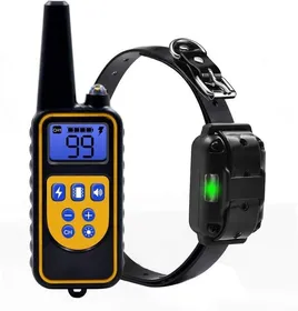 Meilleurs prix pour Collier de Dressage pour Chien 800 Mètres Collier Anti-Aboiement avec Vibration et Stimulation Sonore Contrôlées