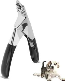 Meilleurs prix pour Coupe-ongles ciseaux à griffes de chat pince à griffes chien chat Salon pour animaux de compagnie (noir)