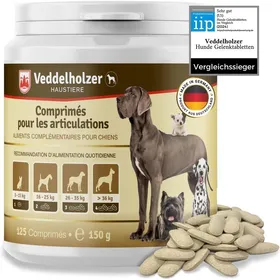 Meilleurs prix pour Produits 2024 Comprimés Anti arthrose Chien articulations pour Chiens avec Moule aux orles Vertes MSM & Griffe du Diable