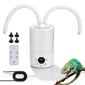 Meilleurs prix pour Humidificateur pour reptiles 4L avec capteur dhumidité minuterie double tuyau extensible ultra silencieux pour reptiles