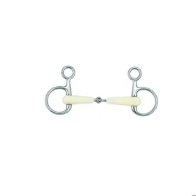 Meilleurs prix pour Mors baucher simple joint pour cheval Soyo Happy Mouth - 125 cm