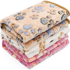 Meilleurs prix pour 3 Pièces Super Douce Couverture Chien Tapis Chien Chat Lavable Plaid Polaire pour Animaux pour CanapéDivanLit Multicolor COUVERTURE
